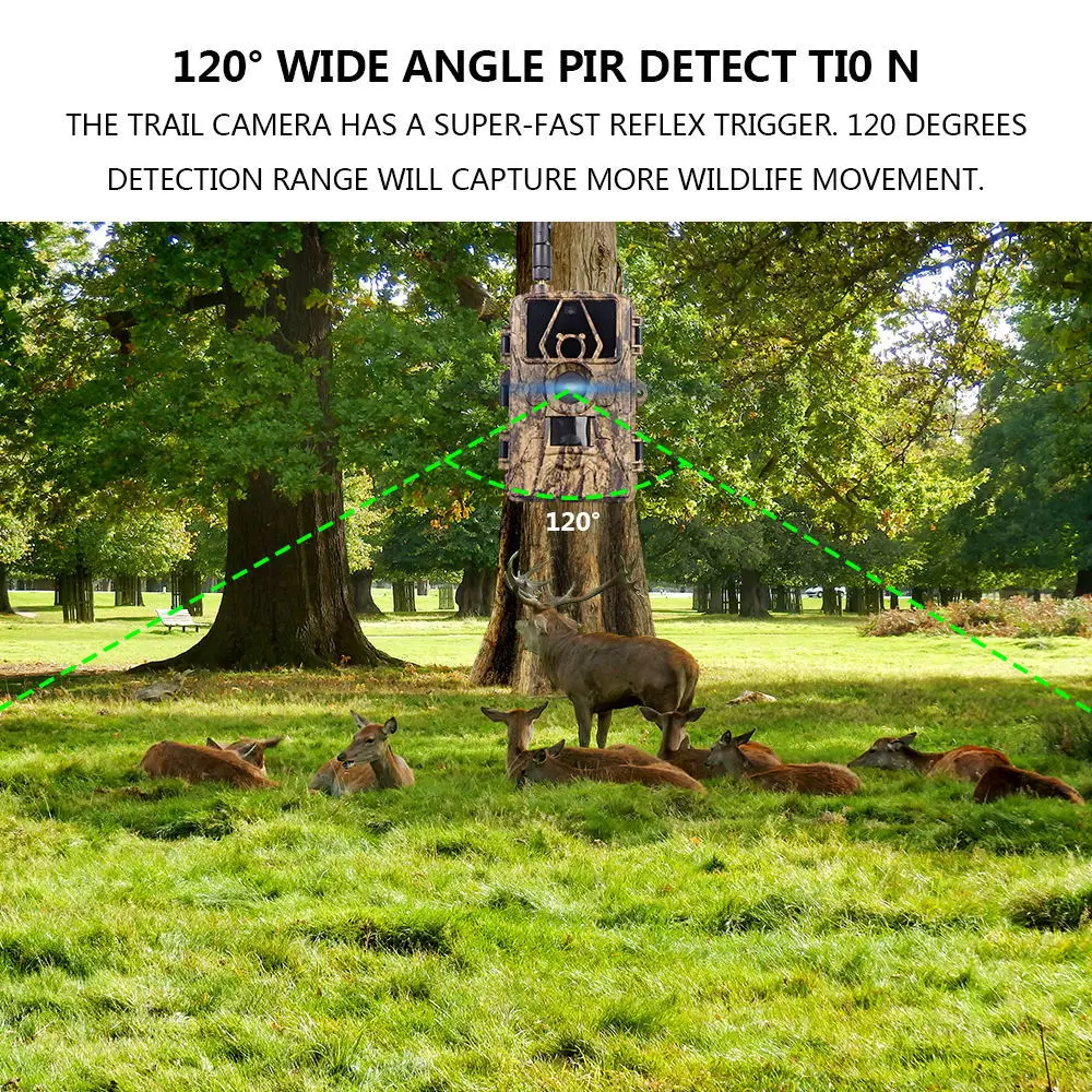 Outdoor Hunting Camera Wifi - Cámara de Caza 8K WiFi PR801W