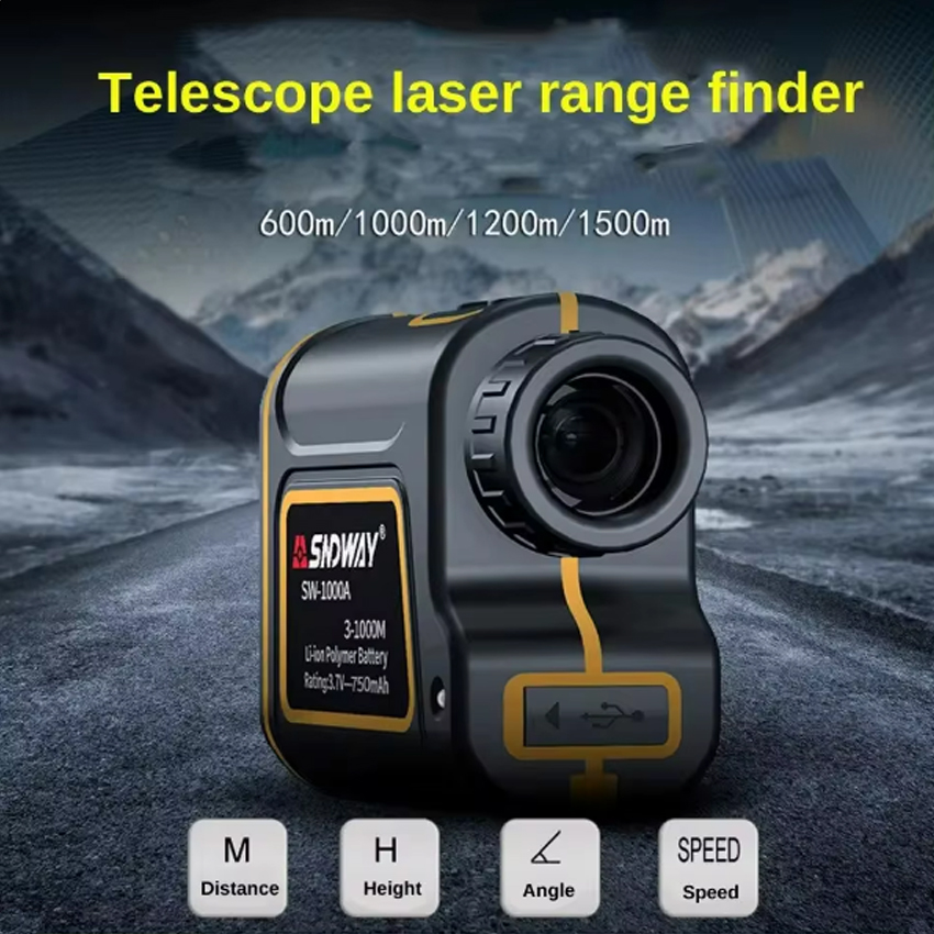 Rangefinder Laser Hunting - Telémetro láser Monocular, medidor de distancia