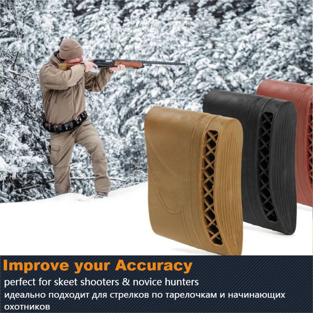 Outdoor Hunting Rifle - Almohadilla amortiguadora de goma para Rifle