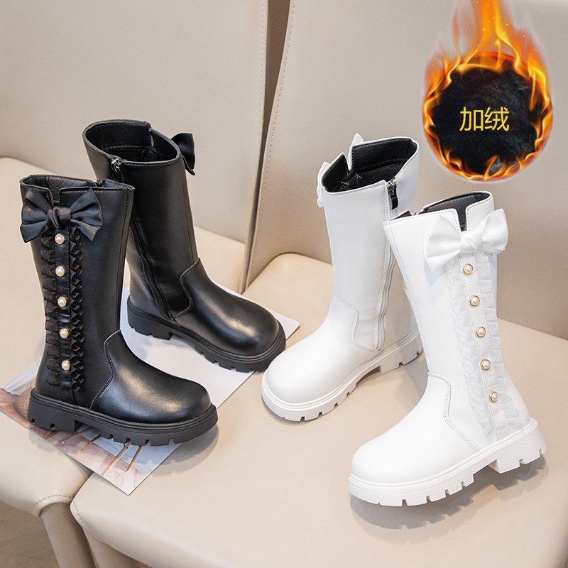 Bow Stringer Tool - Botas de Otoño Invierno para niñas,
