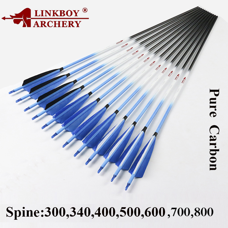 Arrow Carbon Shaft - Linkboy tiro con arco flechas de