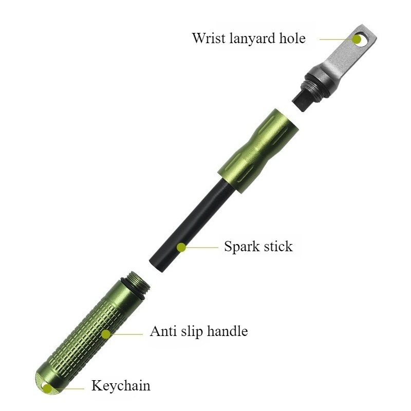 Fire Starter Waterproof - Encendedor de Emergencia Portátil a Prueba