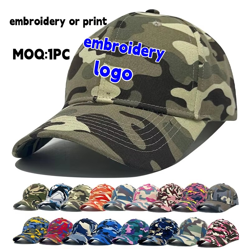 Hunting Outdoor Logos - Gorra de béisbol sólida con logotipo