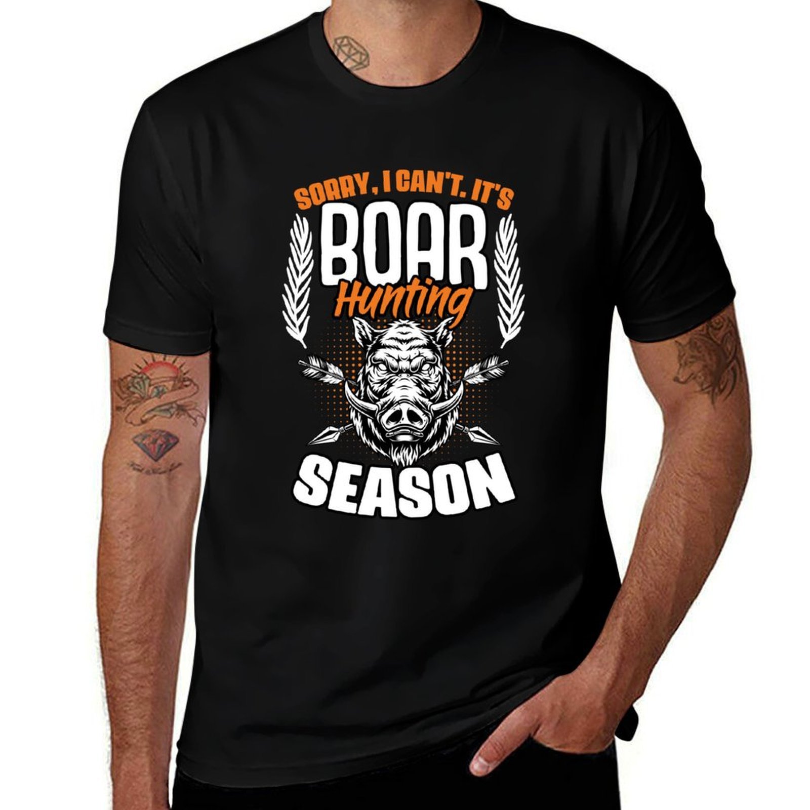 Wildman Hunting & Outdoor Robertson Photos - Lo siento, no puedo, divertida camiseta