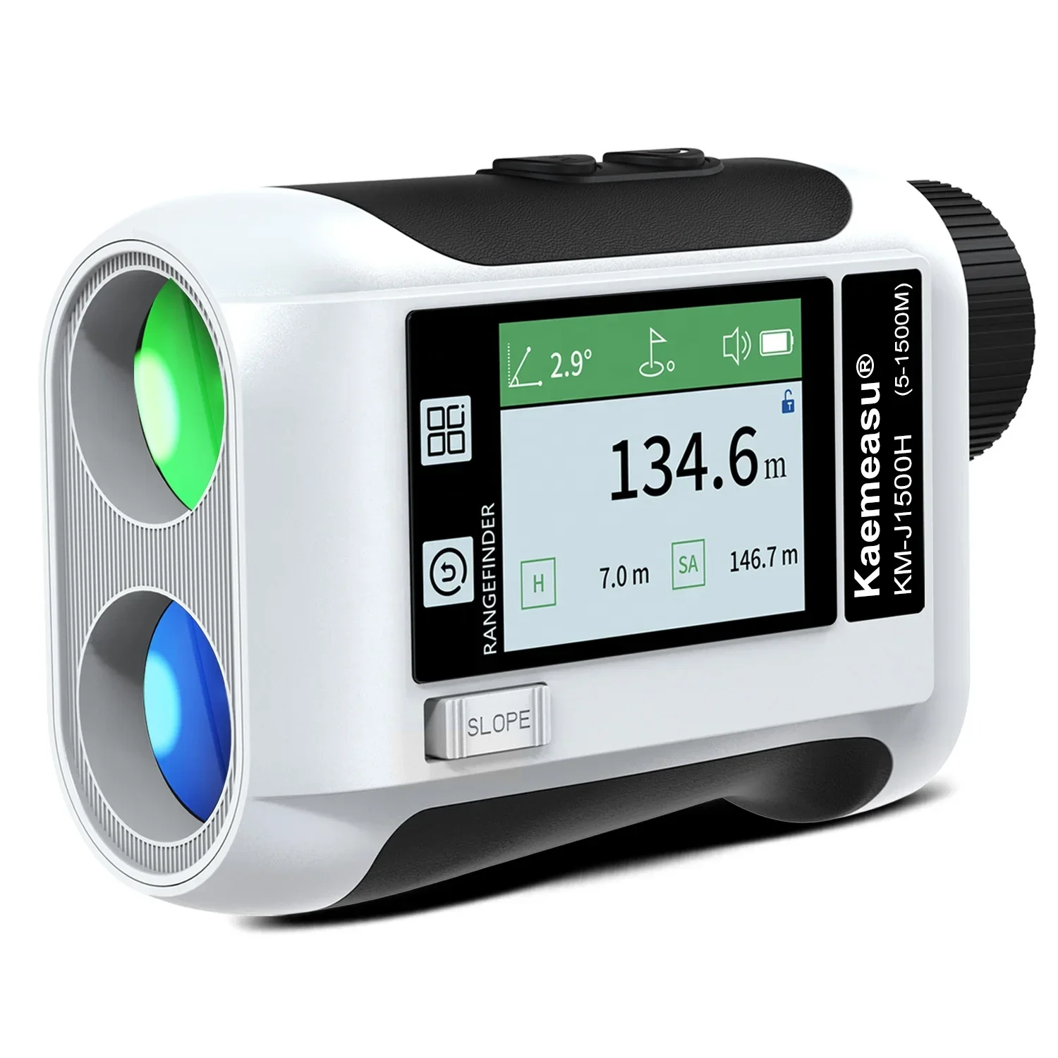 Rangefinder Laser Hunting - Telémetro Láser Deportivo para Golf con