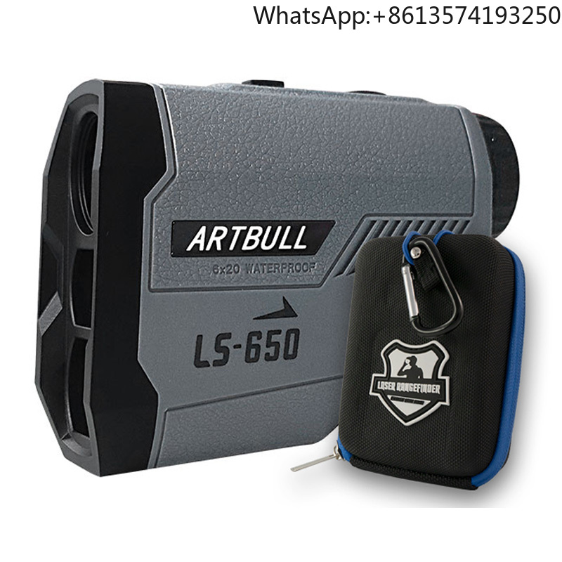 Rangefinder Laser Hunting - Telémetro Láser Artbull LS-650, 650m, para
