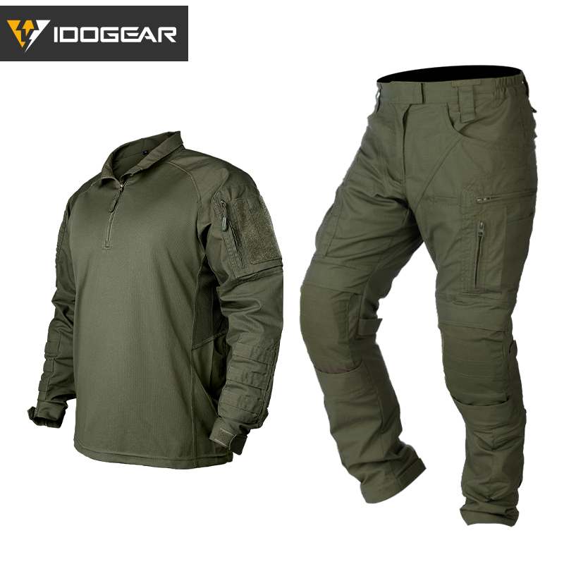 Outdoor Hunting Trousers - IDOGEAR-uniforme táctico UFS para caza, combate,