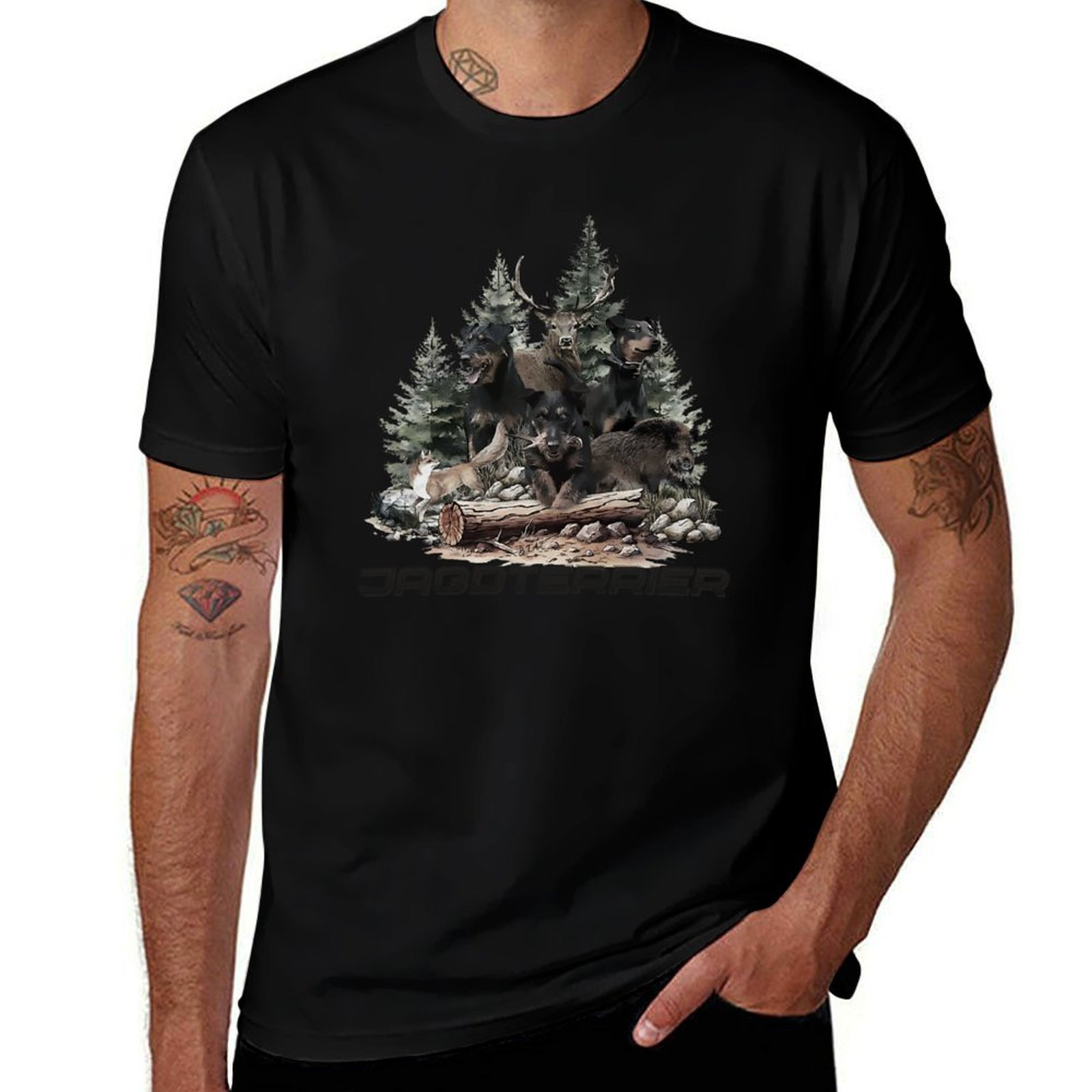 Wildman Hunting & Outdoor Robertson Photos - Camiseta deportiva de alta elasticidad German