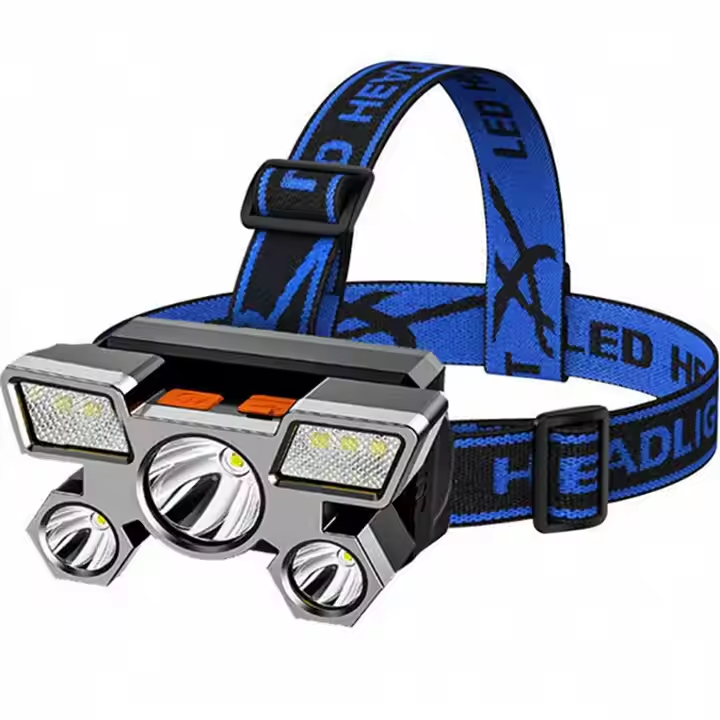 Headlamp Tactical Bright - Linterna portátil de alto lúmenes, potencia