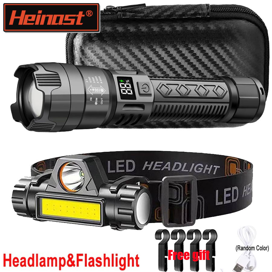 Headlamp Tactical Bright - Linternas Led de alta potencia, luz