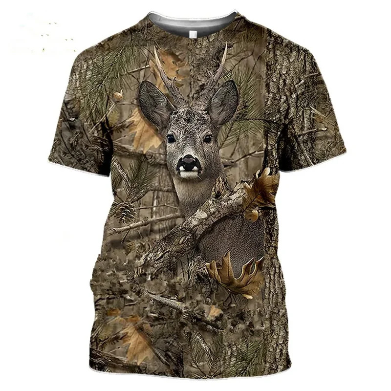 Wildman Hunting & Outdoor Robertson Photos - Camiseta 3D de Camuflaje de Jabalí