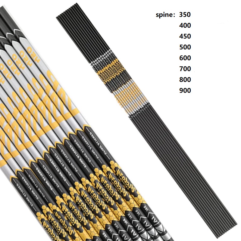Arrow Carbon Shaft - 12 Uds V1 Spine 350 400