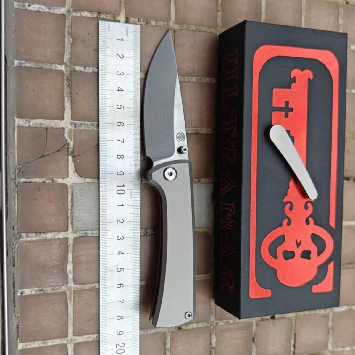 Hunting Outdoor Logos - Cuchillo Plegable RCK9 Chaves Ultramar con