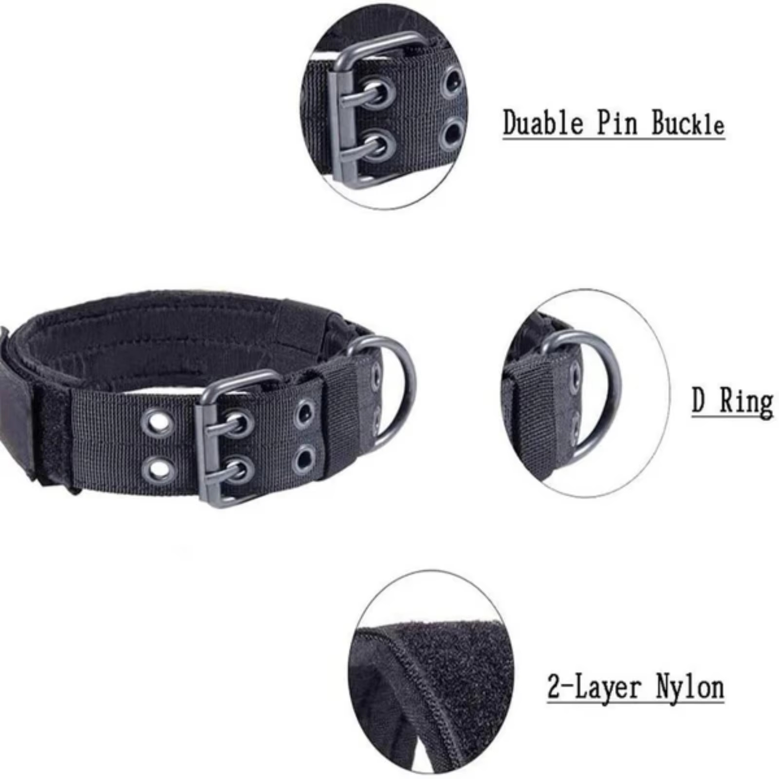 Collar táctico camuflado para  - Outdoor Hunting Dog Collar reseña y precio