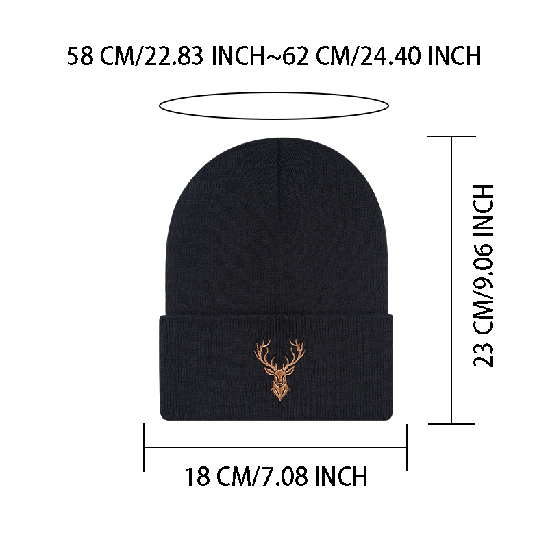 Gorro Retro Bucks con Bordado  - Hunting Outdoor Christmas Decorations reseña y precio