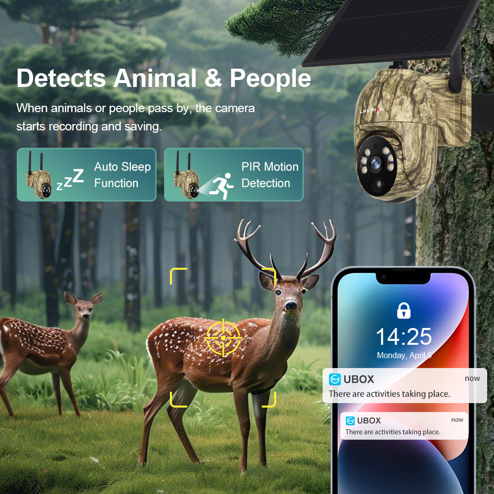 LS VISION 2K Cámara de segurid - Outdoor Hunting Camera Wifi reseña y precio