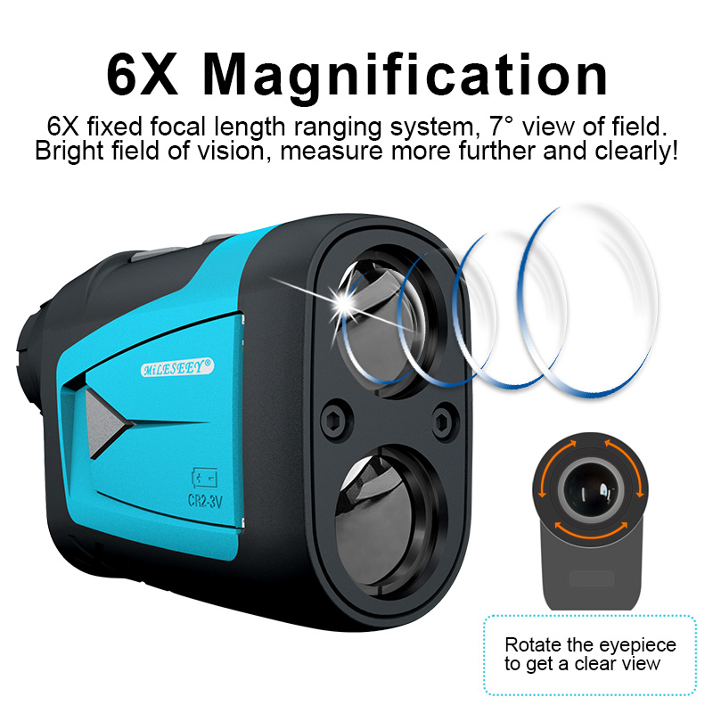 Telémetro Láser para Golf Mile - Rangefinder Laser Hunting reseña y precio