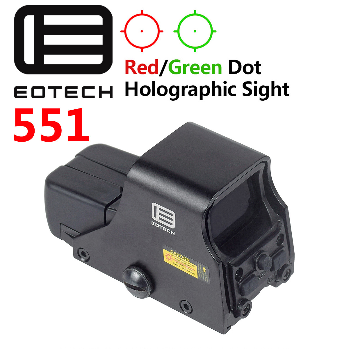 Mira Holográfica Eotech 551 55 - Outdoor Hunting Rifle reseña y precio