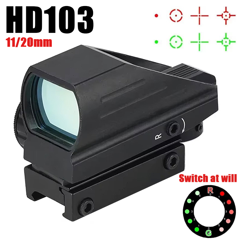 Mira óptica táctica HD103, pun - Outdoor Hunting Rifle reseña y precio