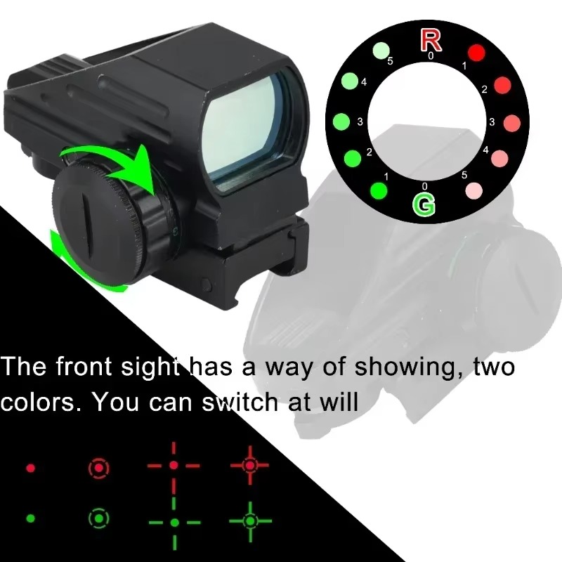 Mira óptica táctica HD103, pun - Outdoor Hunting Rifle reseña y precio