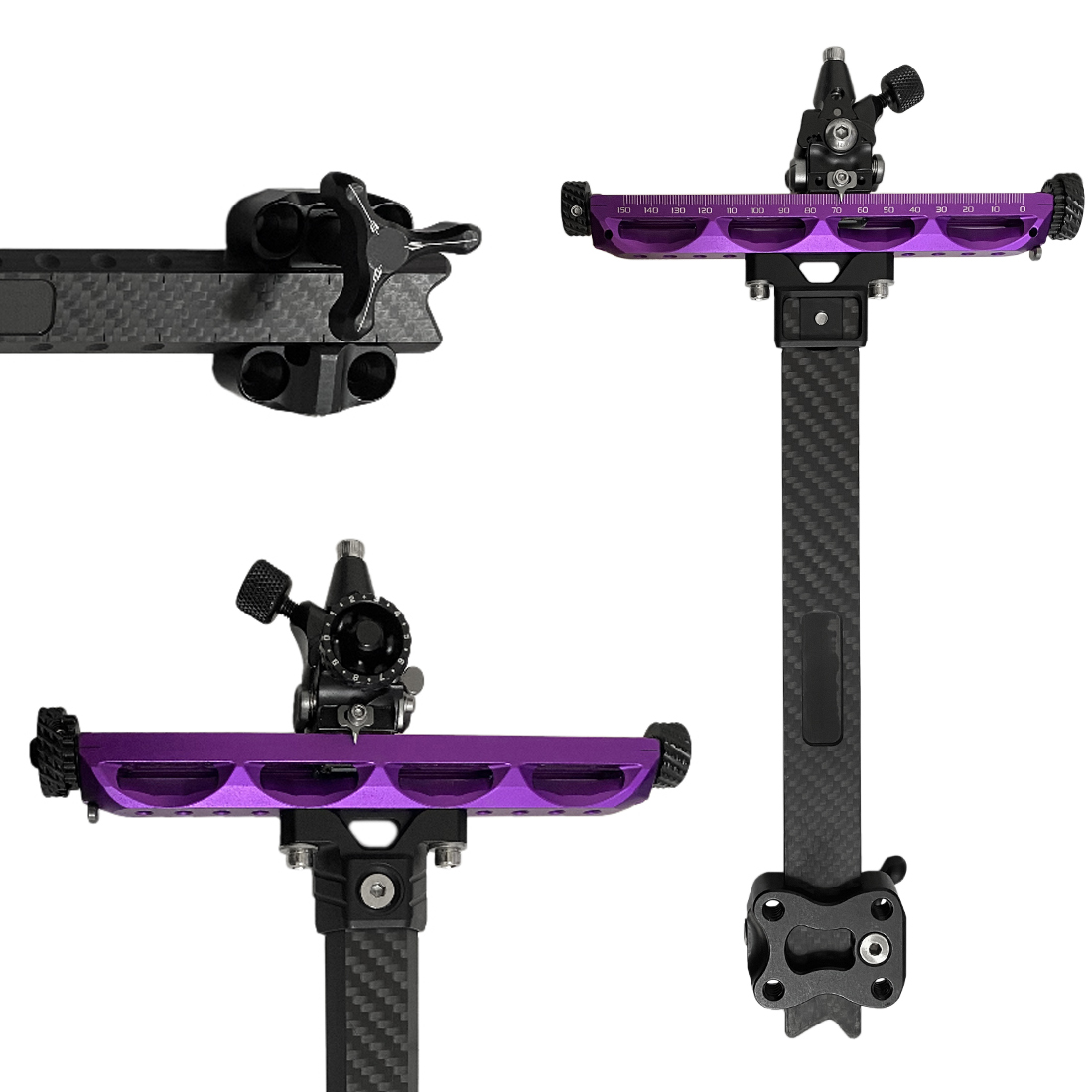 1 Unidad de Mira Ajustable par - Arrow Carbon Shaft reseña y precio