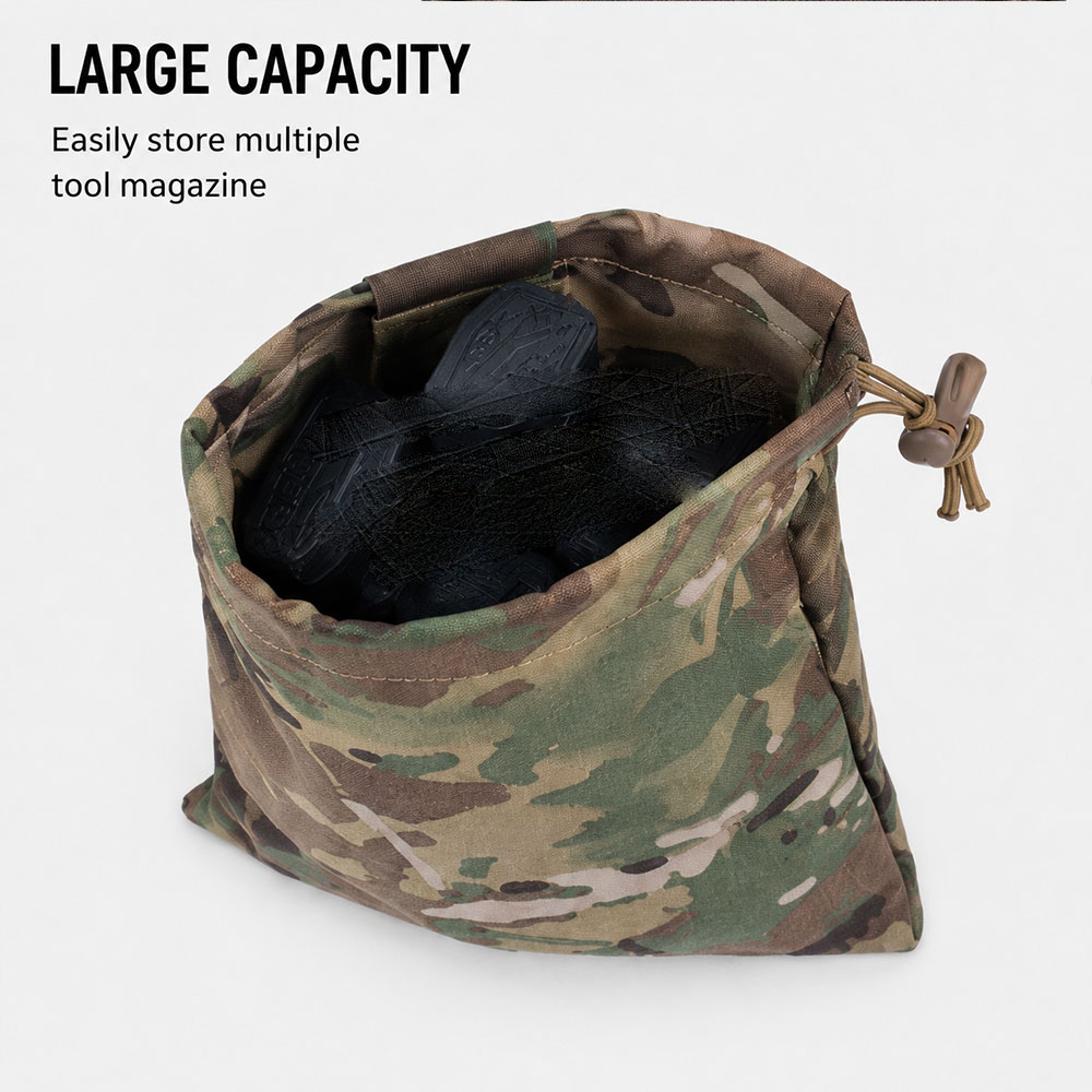 Bolsa Táctica MOLLE Plegable p - Outdoor Hunting Gear Storage reseña y precio