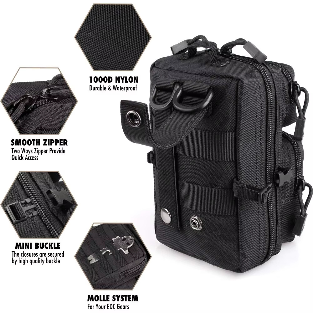 Mini Bolsa Utilitaria Molle, B - Outdoor Hunting Gear Storage reseña y precio