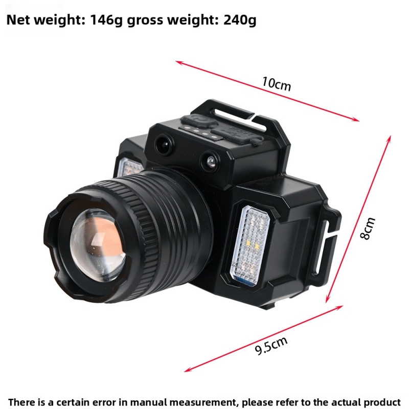 Linterna frontal táctica con S - Headlamp Tactical Bright reseña y precio