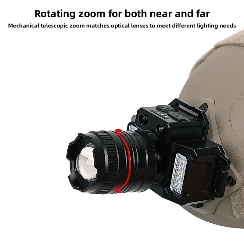 Linterna frontal táctica con S - Headlamp Tactical Bright reseña y precio