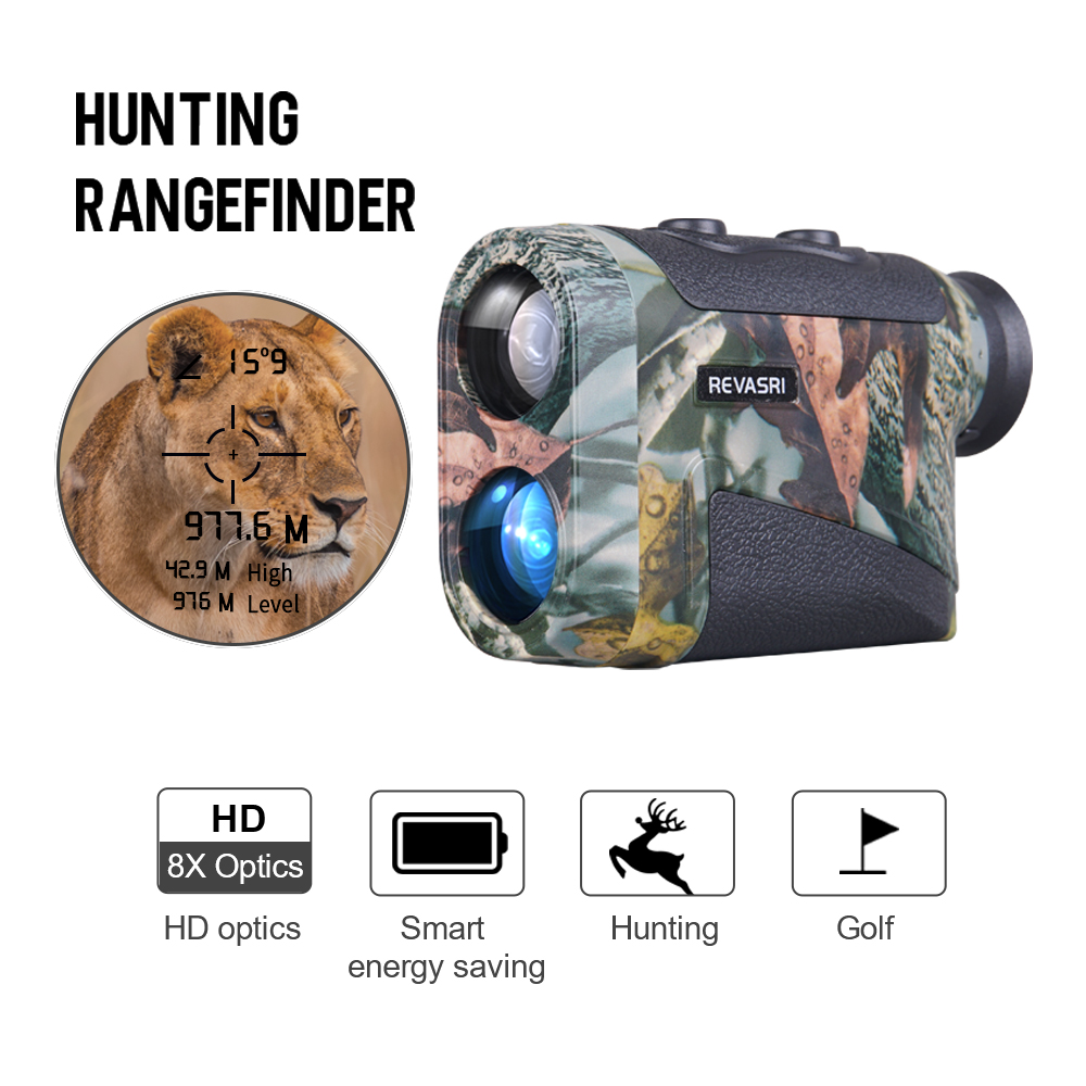 Telémetro Láser de Caza REVASR - Rangefinder Laser Hunting reseña y precio