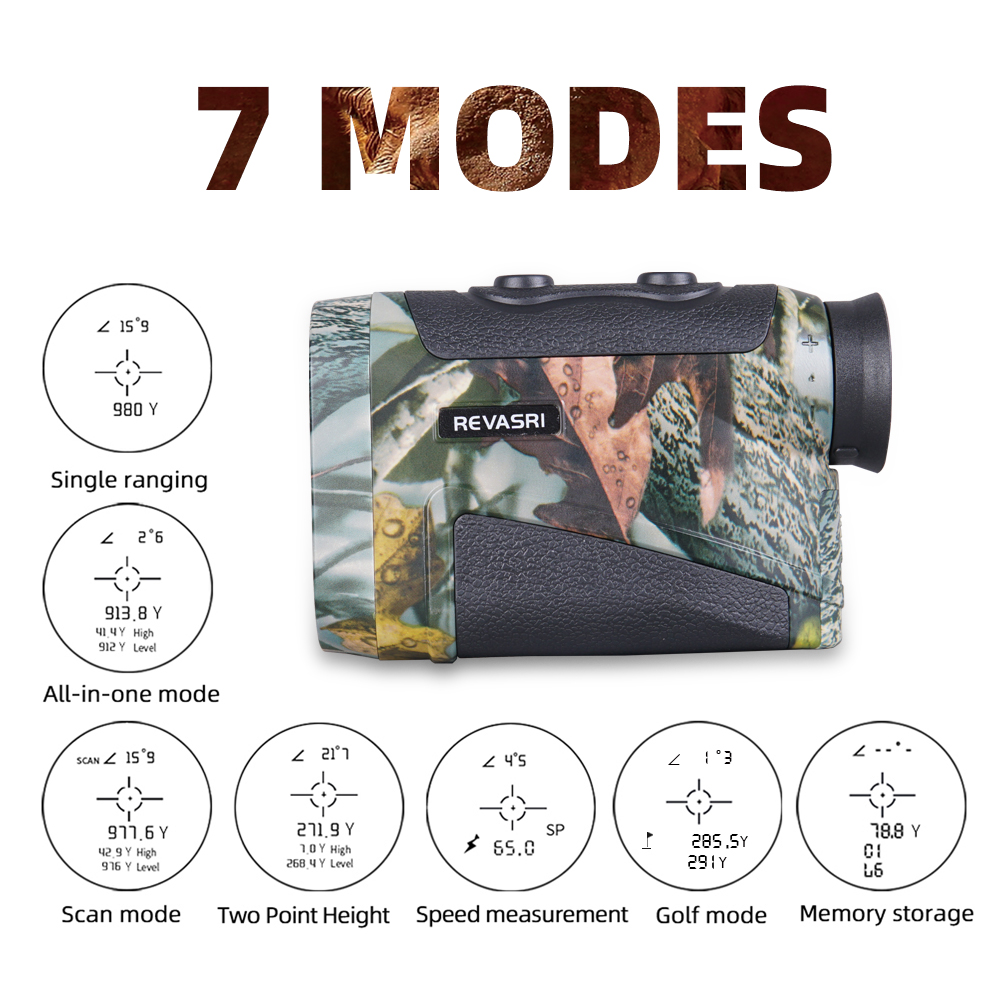 Telémetro Láser de Caza REVASR - Rangefinder Laser Hunting reseña y precio