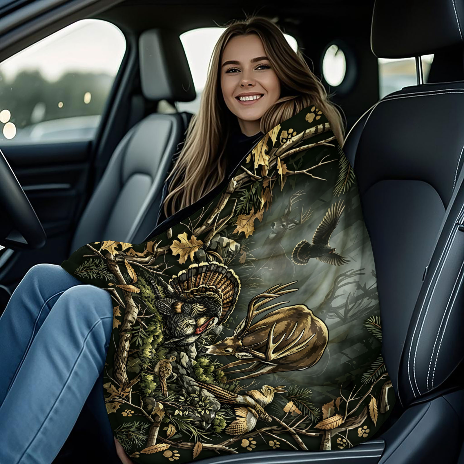 Manta Decorativa Vintage con E - Wildman Hunting & Outdoor Robertson Photos reseña y precio