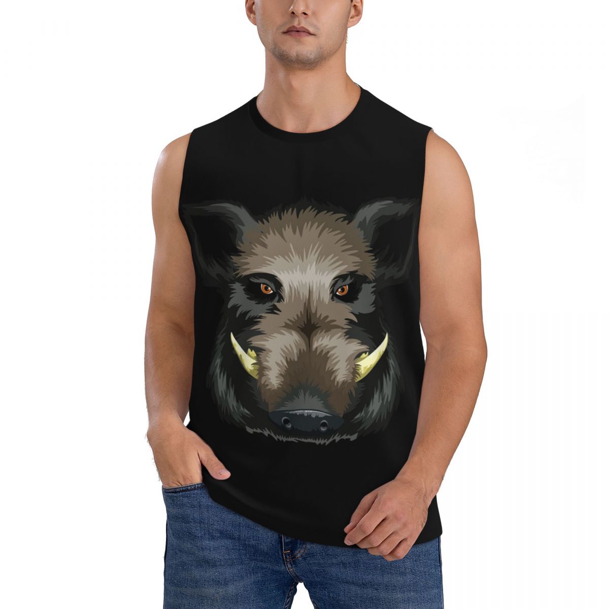 Camiseta sin mangas con estamp - Wildman Hunting & Outdoor Robertson Photos reseña y precio