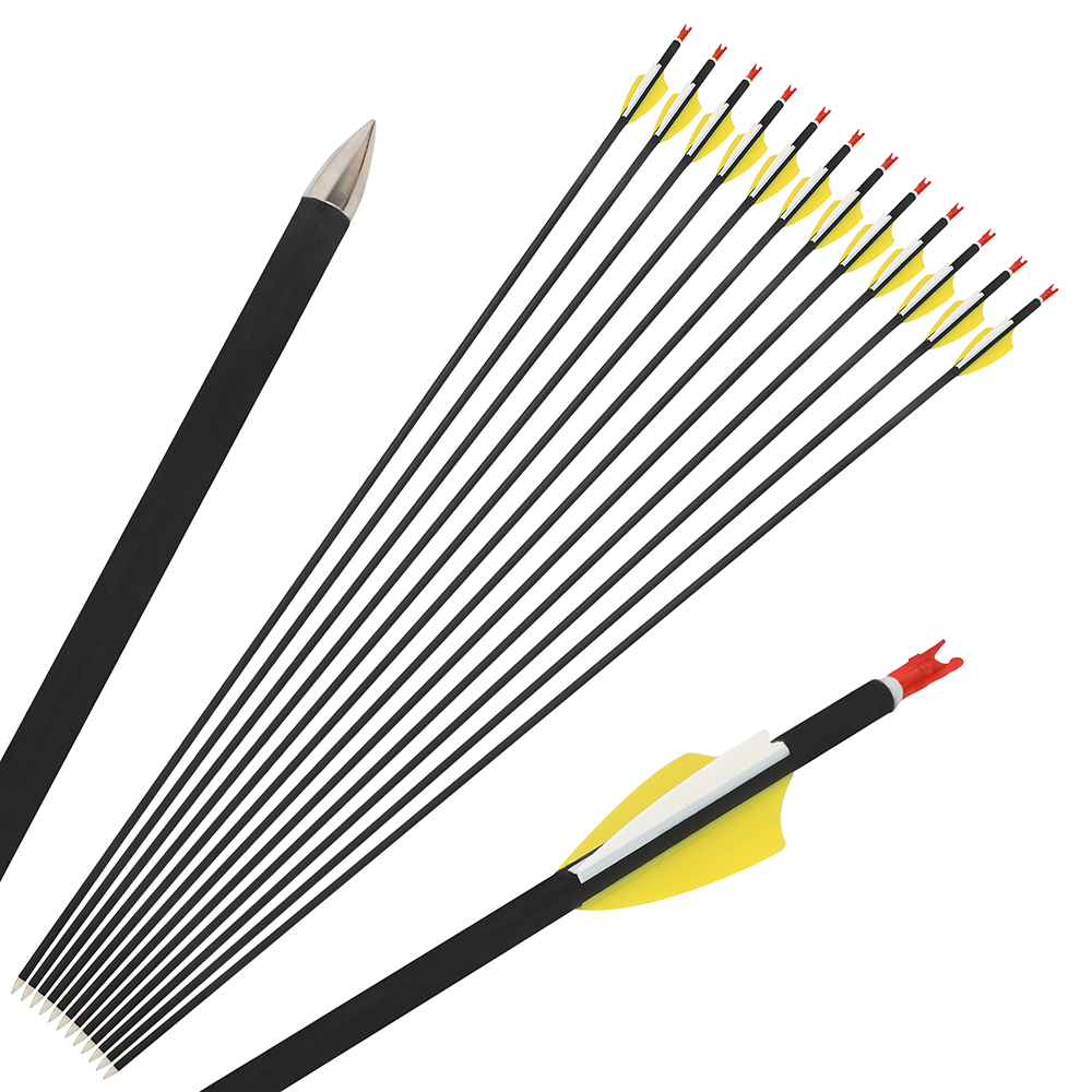 Flechas Mixtas de Carbono, 12  - Arrow Carbon Shaft reseña y precio