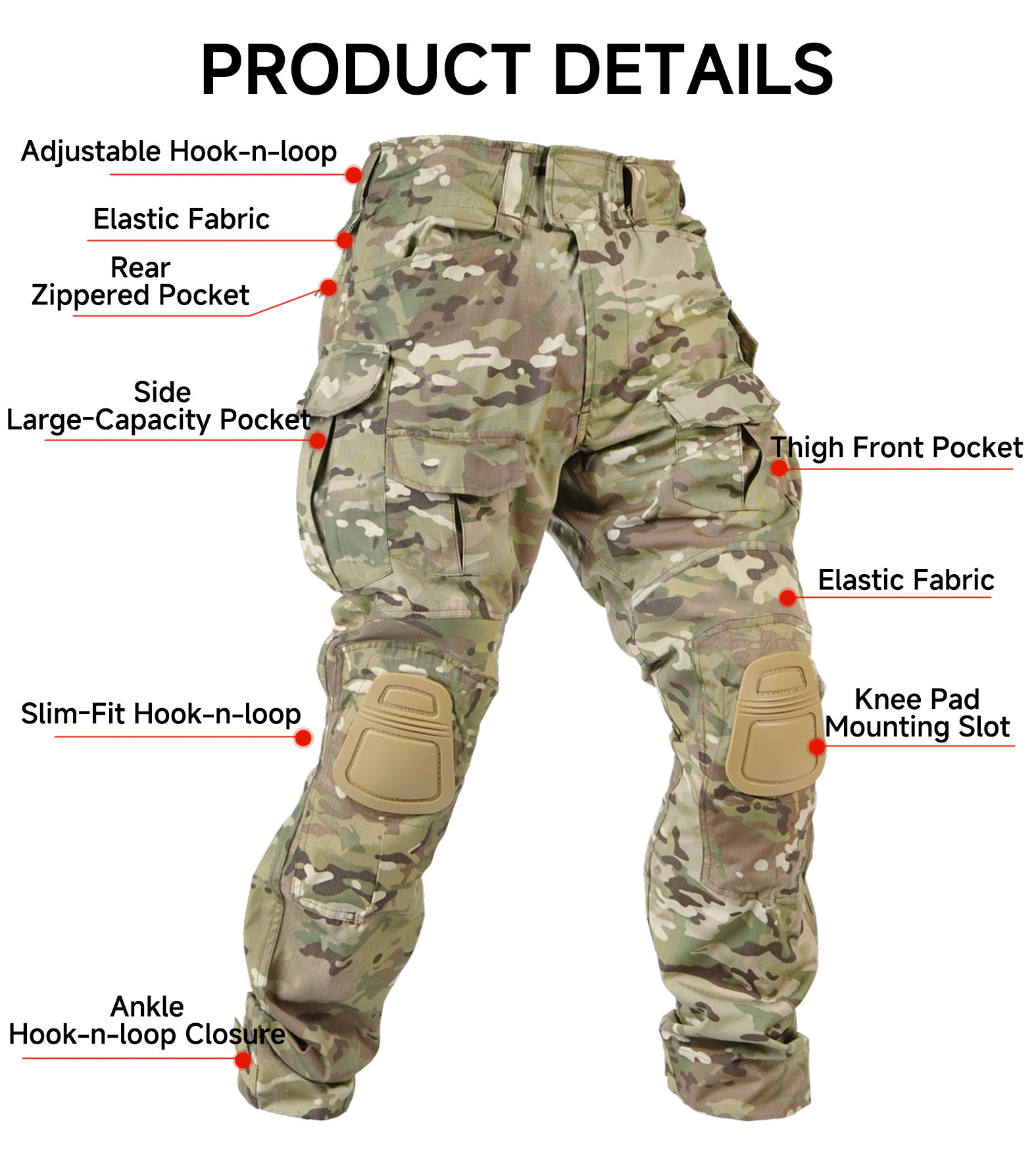 Pantalones tácticos G3, pantal - Outdoor Hunting Trousers reseña y precio