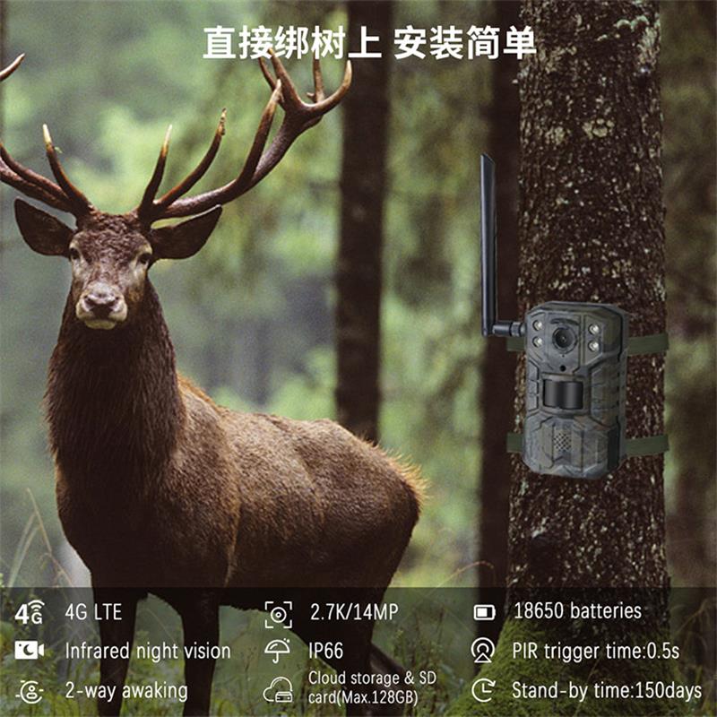 Cámara de Caza Solar 4G LTE co - Outdoor Hunting Camera Wifi reseña y precio