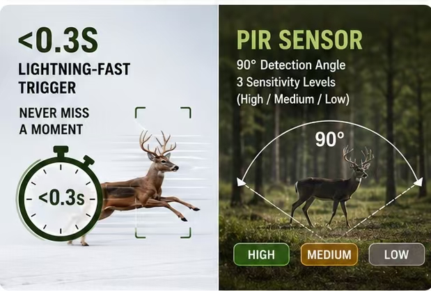 Cámara de Vigilancia Solar par - Outdoor Hunting Camera Wifi reseña y precio