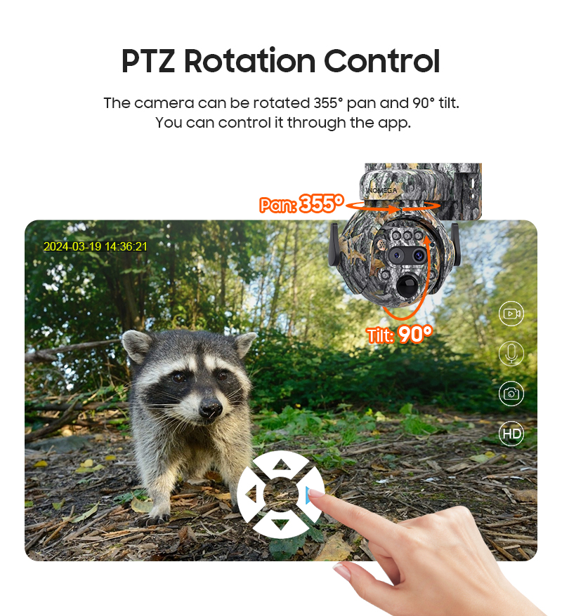 Cámara de Seguridad Solar INQM - Outdoor Hunting Camera Wifi reseña y precio