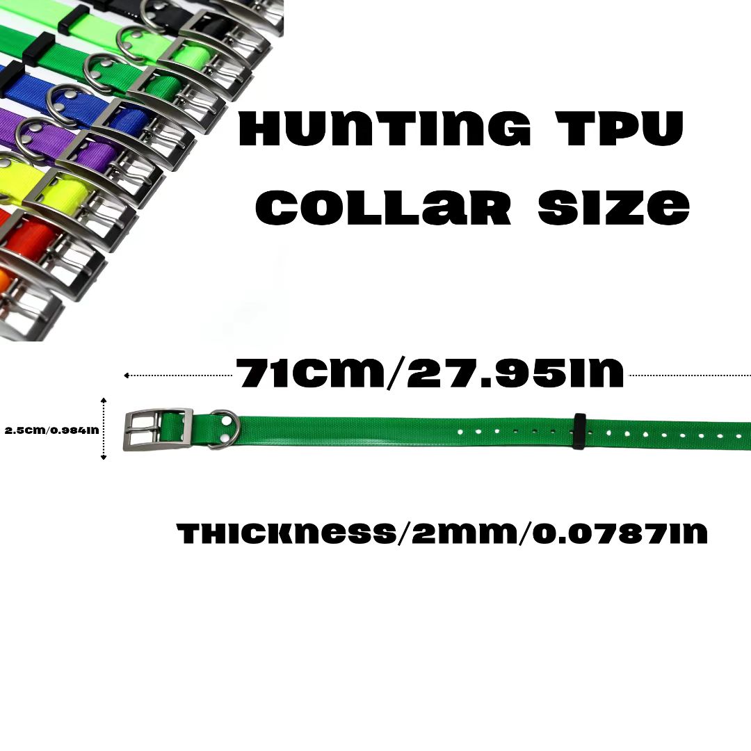 Collar de perro de TPU resiste - Outdoor Hunting Dog Collar reseña y precio