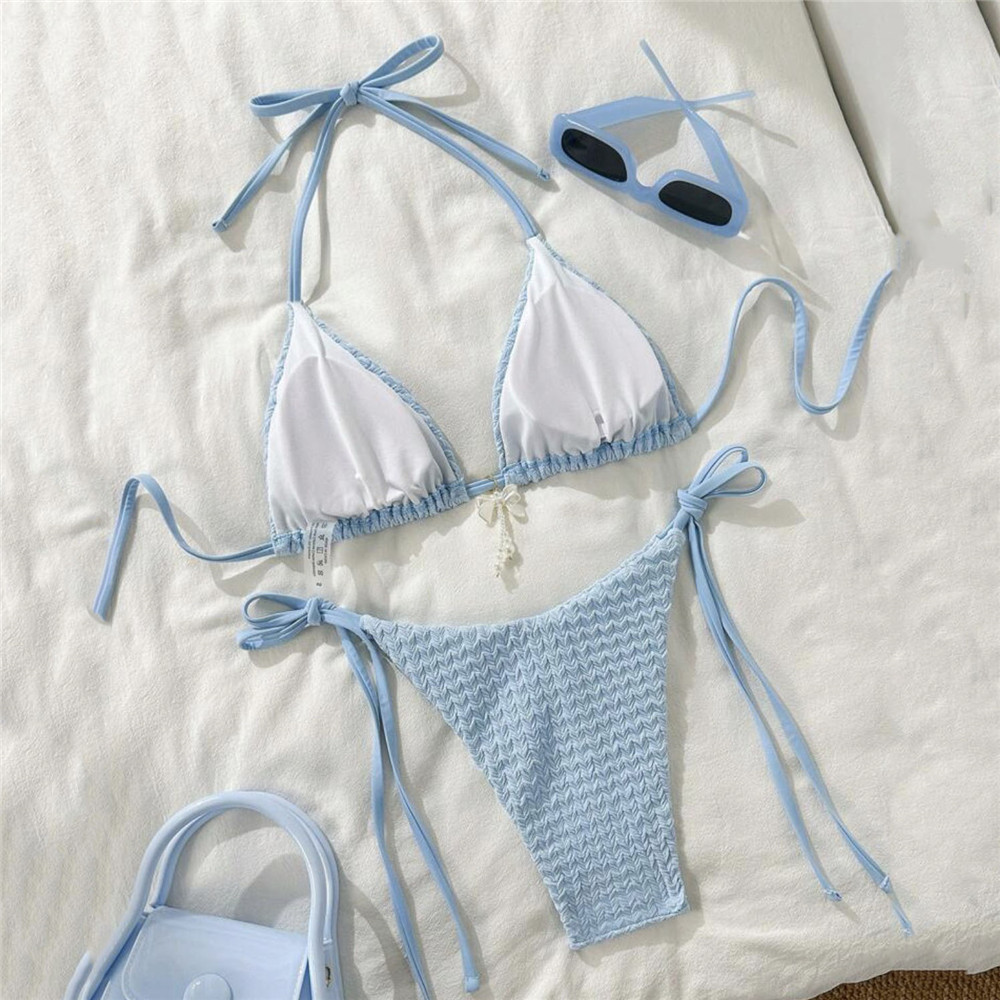 Traje de Baño Bikini Triángulo - Bow Stringer Tool reseña y precio
