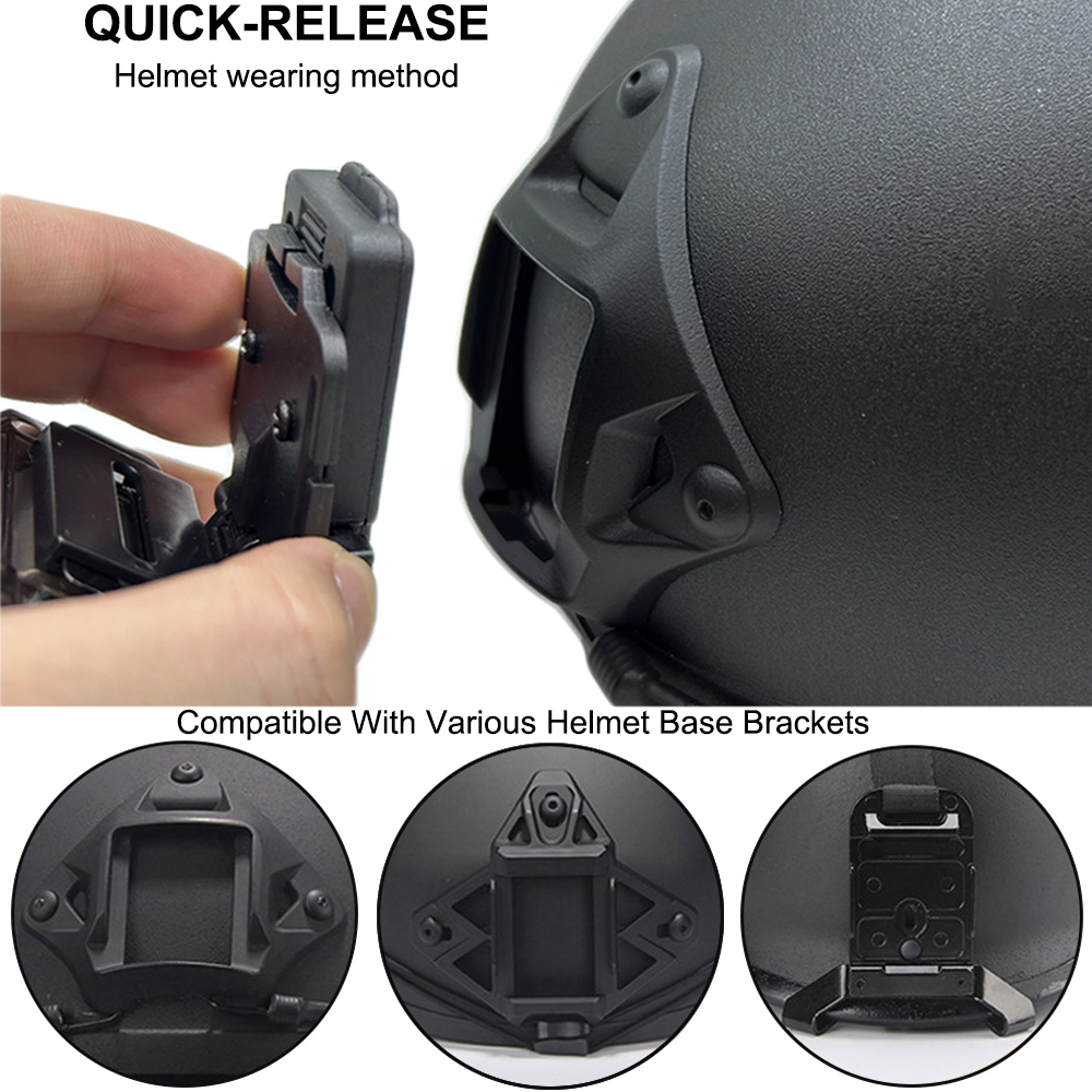 Luz táctica para casco, Mini l - Headlamp Tactical Bright reseña y precio