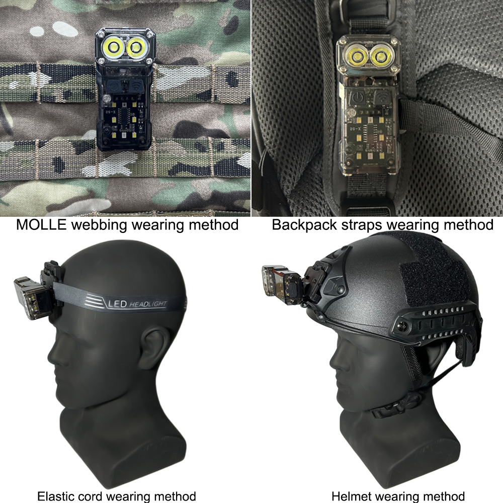 Luz táctica para casco, Mini l - Headlamp Tactical Bright reseña y precio