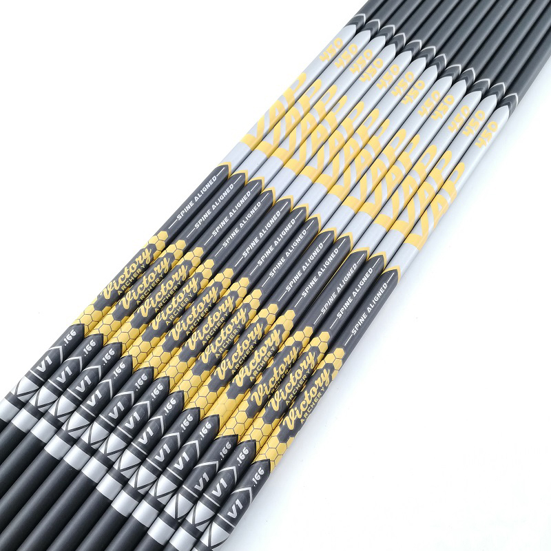 12 Uds V1 Spine 350 400 450 50 - Arrow Carbon Shaft reseña y precio